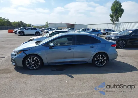 2020 Toyota Corolla Se/Night Shade из США, поврежденный, VIN JTDS4RCE6LJ034337